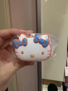 산리오 ハウス シリコンコインケース 가챠 キティ ブルー オレンジ