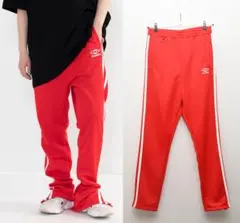 新品 AUTRY オートリー トラックパンツ ラインパンツ ジャージー 赤 