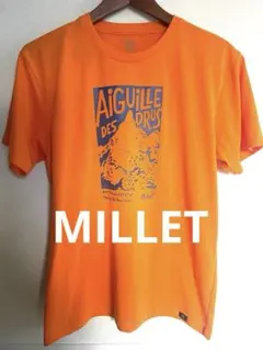 MILLET ミレー Tシャツ オレンジ