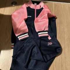 adidas アディダス ジャージ 上下セット ピンク ネイビー