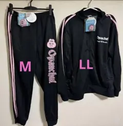 新品未使用　おぱんちゅうさぎ　ジャージ上下セット　ジャケットLL パンツM