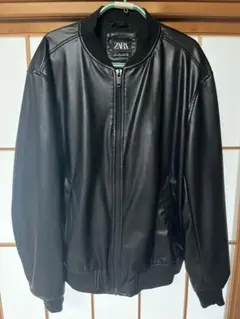 ZARA レザージャケット 革ジャンのサムネイル