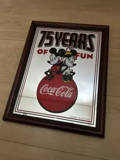 【美品レア・ヴィンテージ】コカコーラ ミッキー75周年トラック 2004年製 00'sアメリカ製コカ・コーラ 限定ミッキー生誕75周年記念ボトル未
