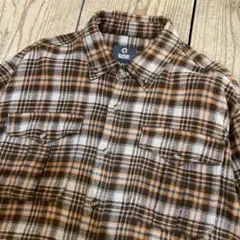 90年代 ヘビネル ネルシャツ GUIDE GEAR ビンテージ BIGMAC