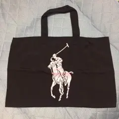 『Ralph Lauren』ナイロントートバッグ ※レア(PINK PONY)