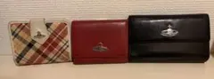 ヴィヴィアンウエストウッド　三つ折り財布3点