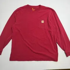 に*K様 Carhartt ロンT レッド 062923のサムネイル