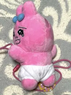 おぱんちゅうさぎ　ぬいぐるみ　ぬいぐるみポシェット