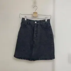 【美品】INGNIダークデニム ミニスカート