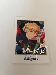 あんスタ　TRIP ぱしゃっつ　鳴上嵐 あんスタ 鳴上嵐 ぱしゃっつ vol.5 TRIP コースター ステッカー