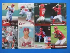 羽月隆太郎　８枚セット　広島カープ　BBM