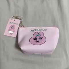 おぱんちゅうさぎ 三角ミニポーチ アップのサムネイル