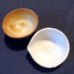 笠間焼 小鉢 豆皿 2枚セット 陶芸作家作 12