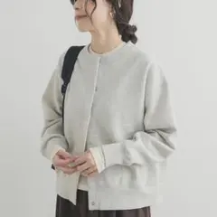 【未使用タグ付】DOORS裏起毛スウェットカーディガン☆アーバンリサーチドアーズ