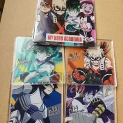 5点セット　アクリルコースター　ヒロアカ