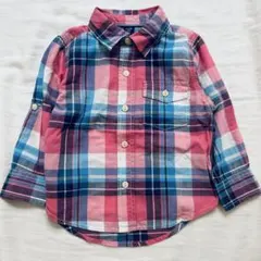 baby GAP チェック柄長袖シャツ【size 95】