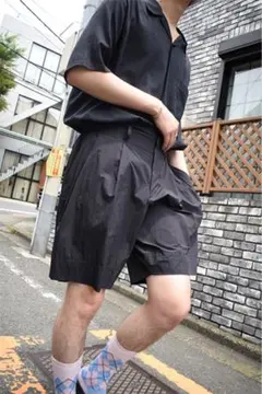 25SS MAATEE&SONS ショートパンツ ウール モヘア - メルカリ
