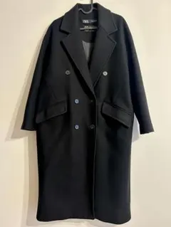 ZARA ダブルブレスト ロングコート