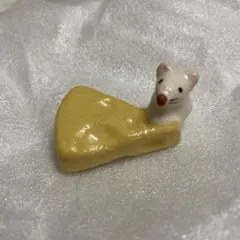 ネズミとチーズの陶器箸置き