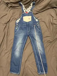 RCWB デニムオーバーオール