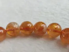 【虹入り ハニーシトリン】9.4ミリ　内径15㎝後半　m2206