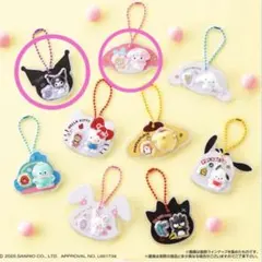 サンリオパッケージチャーム マイメロ　クロミ　2点セット
