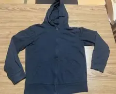 UNIQLO パーカー Sサイズ ダークグレー（黒に近い）