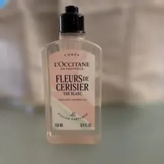 【ロクシタン】テ・ブラン サクラ パフュームド シャワージェル（数量限定）