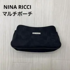 NINA RICCI ニナリッチ マルチ ポーチ ブラック