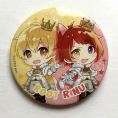 すとぷり　2022New Year 缶バッジ　るぅとくん　莉犬くん　るぅりーぬ