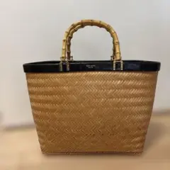 kate spade かごバッグ ベージュ