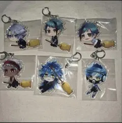 【ツイステ】飛行術アクリルダイカットキーホルダー Vol.2 6点セット