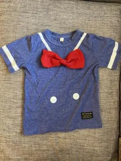 ドナルド　手作りコスプレTシャツ　95センチ