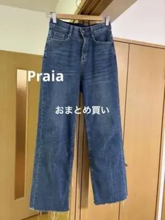 Praia デニムパンツ カットオフ インディゴ 【25】のサムネイル
