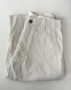 メンズ　ホワイト　ワイドパンツ　古着
