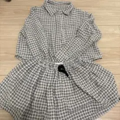 ZARA チェック柄　セットアップ