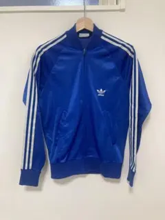 80s adidas ATP トラックジャケット USA製 S 青