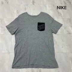 ナイキ Tシャツ 半袖 ポケットT スポーツ アメカジ グレー サイズ XL