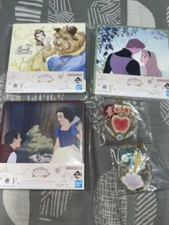 一番くじ〈ディズニープリンセス〉 Dream in color 5点