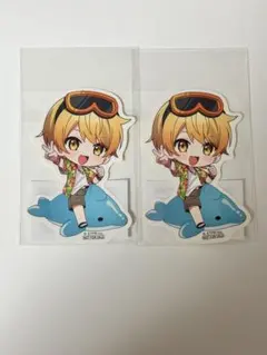 AMPTAK×COLORSステッカー(あっきぃくん)