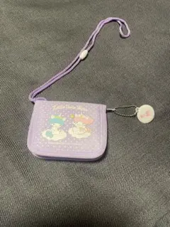 リトルツインスターズ ポーチ パープル