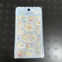 シナモンロール　3Dシール　1シート