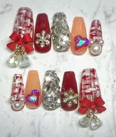 お得 量産 冬クリスマス 大人 ツイード 埋めつくし イベント デート スクエア