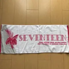 SEVENTEEN マフラータオル セブチ ライブグッズ 新品 未使用