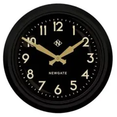 NEW GATE 50'S ELECTRIC WALL CLOCK 時計 黒