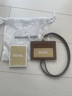 MICHAEL KORS カードケース ブラウン