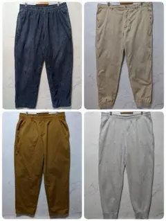 格安セット格安●UNIQLO GU パンツ 4本セット XXL