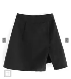 【再入荷商品】GRLインパン付きスリット台形ミニスカート［fo1791］