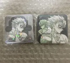 鬼滅の刃不死川実弥 モクテルバー 缶バッ ジ2個セット