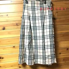 バーバリー　BURBERRY LONDON ノバチェック 巻きスカート UK8